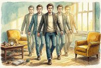 gambar ilustrasi Sikap Sulit Diam dan Selalu Bergerak