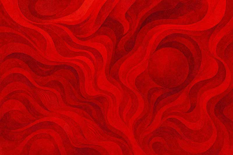 gambar ilustrasi Warna Merah