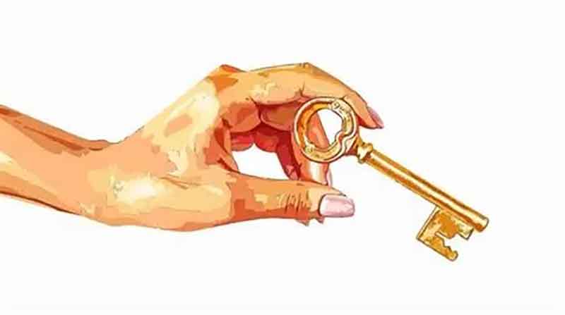 gambar ilustrasi benda yang dipegang terlepas