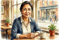 gambar ilustrasi orang ikhlas